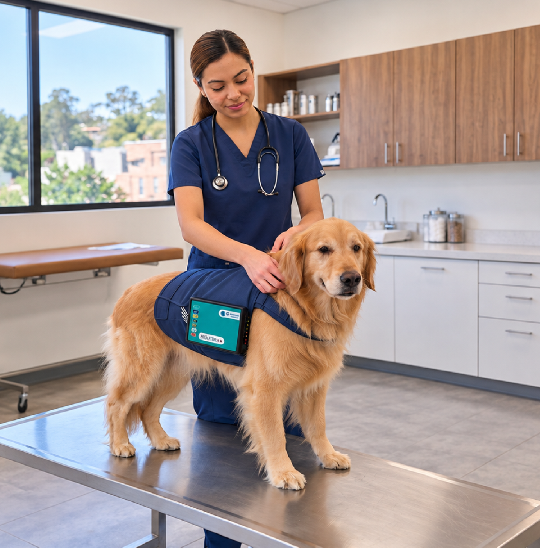 Equipamiento de cardiología veterinaria